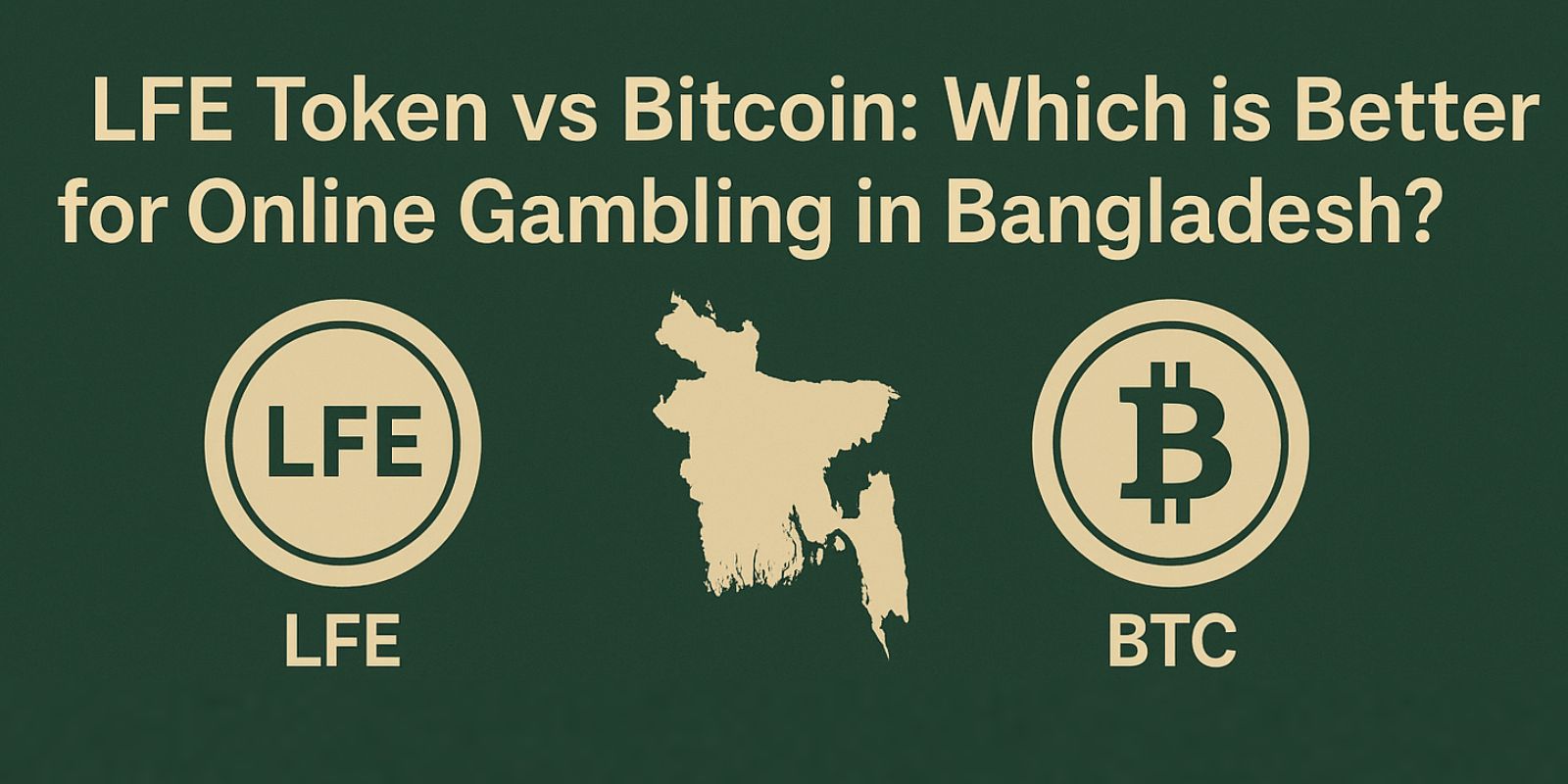LFE Token vs Bitcoin Which is Better for Online Gambling in Bangladesh